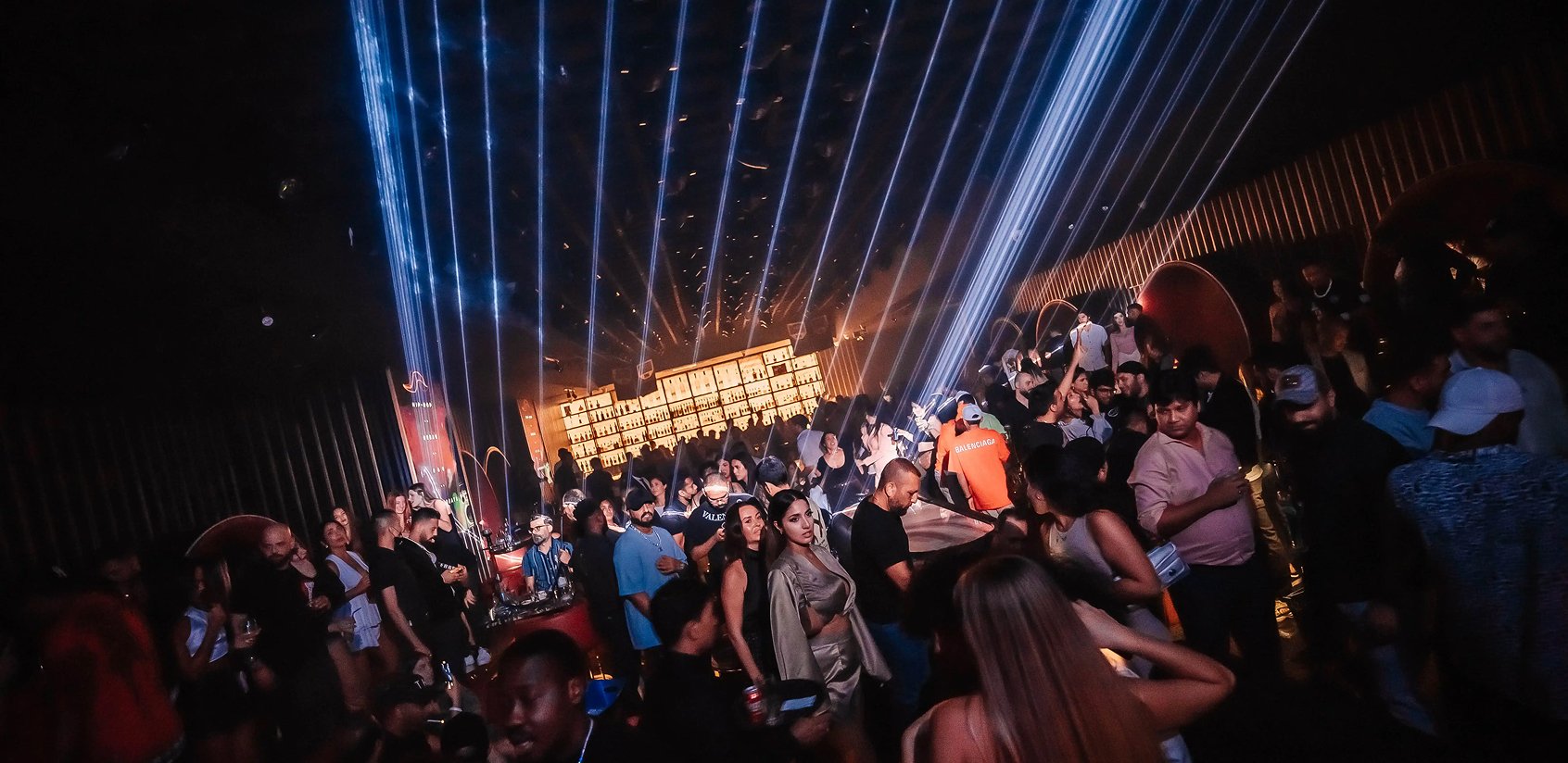 VII Dubai nightclub interior